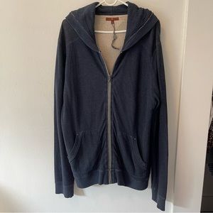 7 for all Mankind Zip front Hoodie